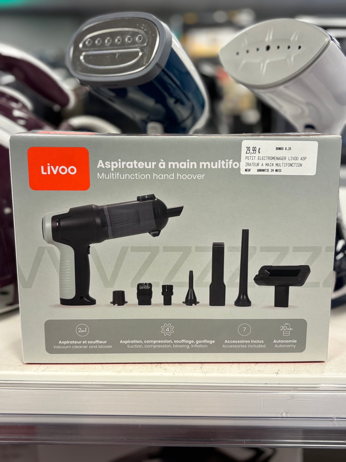 ASPIRATEUR À MAIN MULTIFONCTION