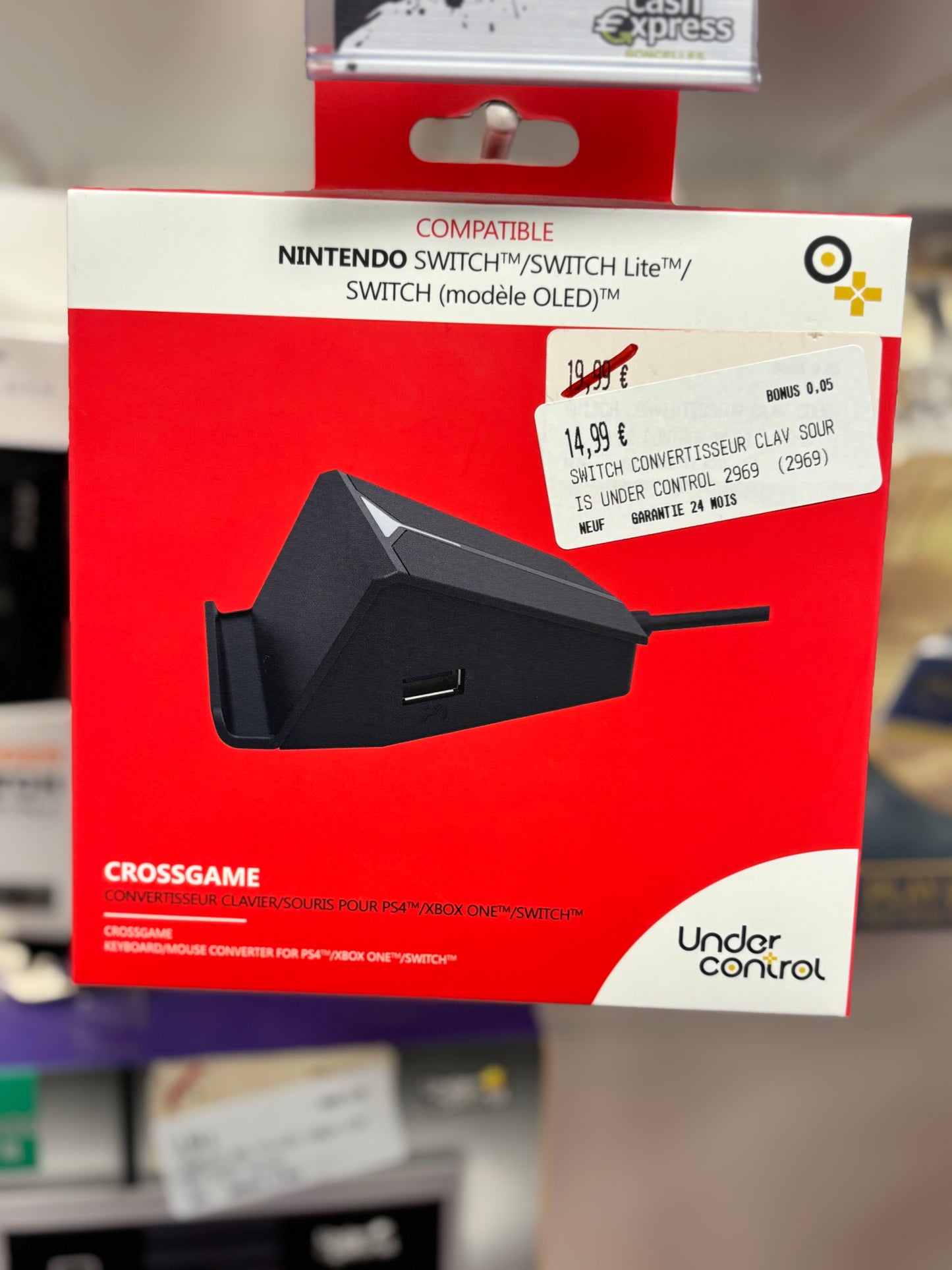 CONVERTISSEUR CLAVIER SOURIS SWITCH