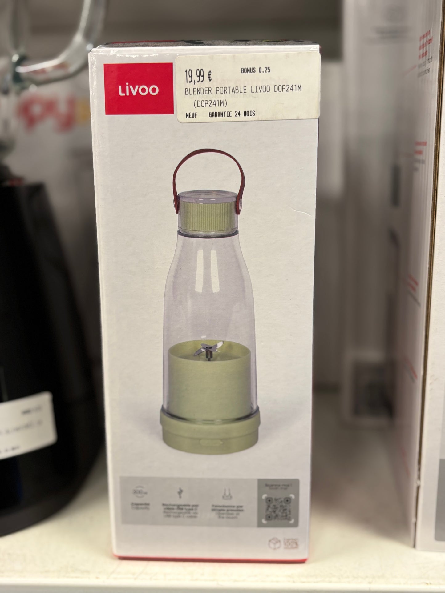 BLENDER PORTABLE LIVOO DOP241M