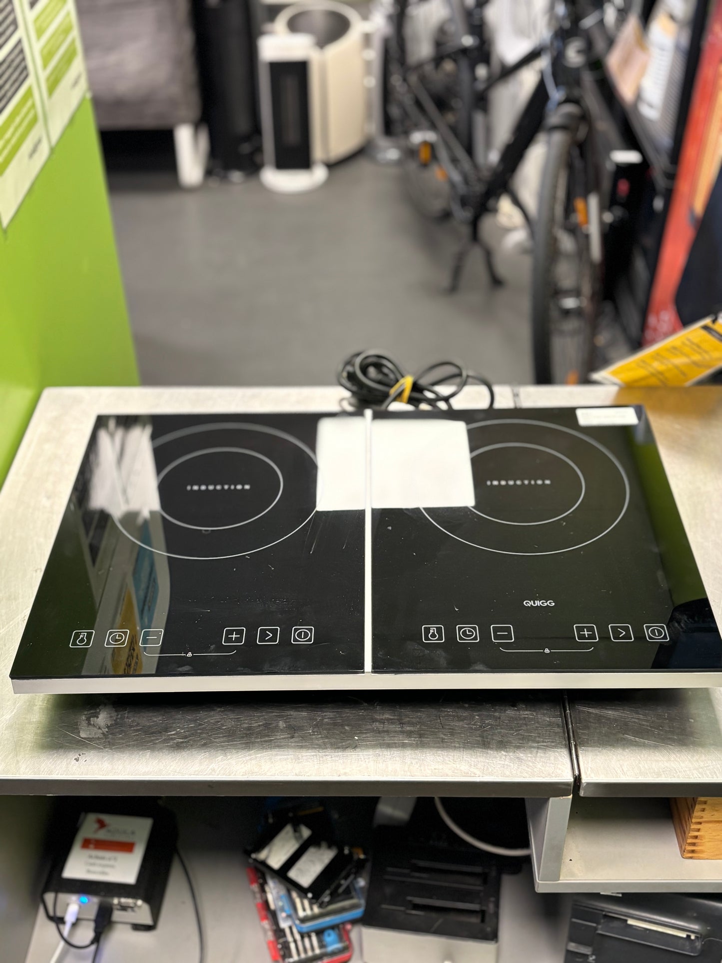 DOUBLE PLAQUE INDUCTION QUIGG