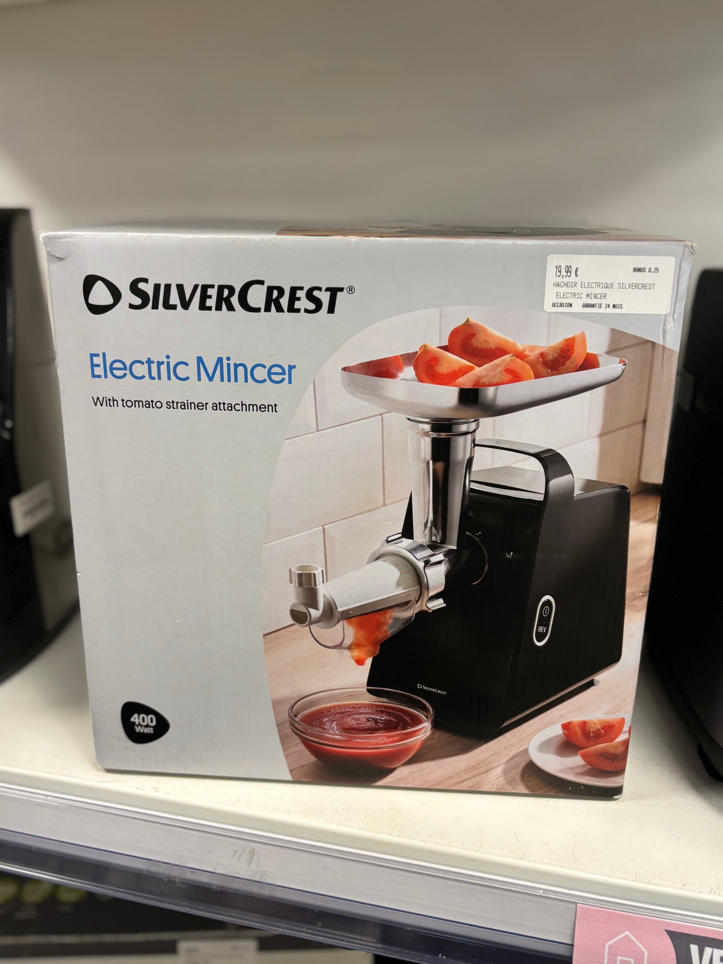 HACHOIR ÉLECTRIQUE SILVERCREST