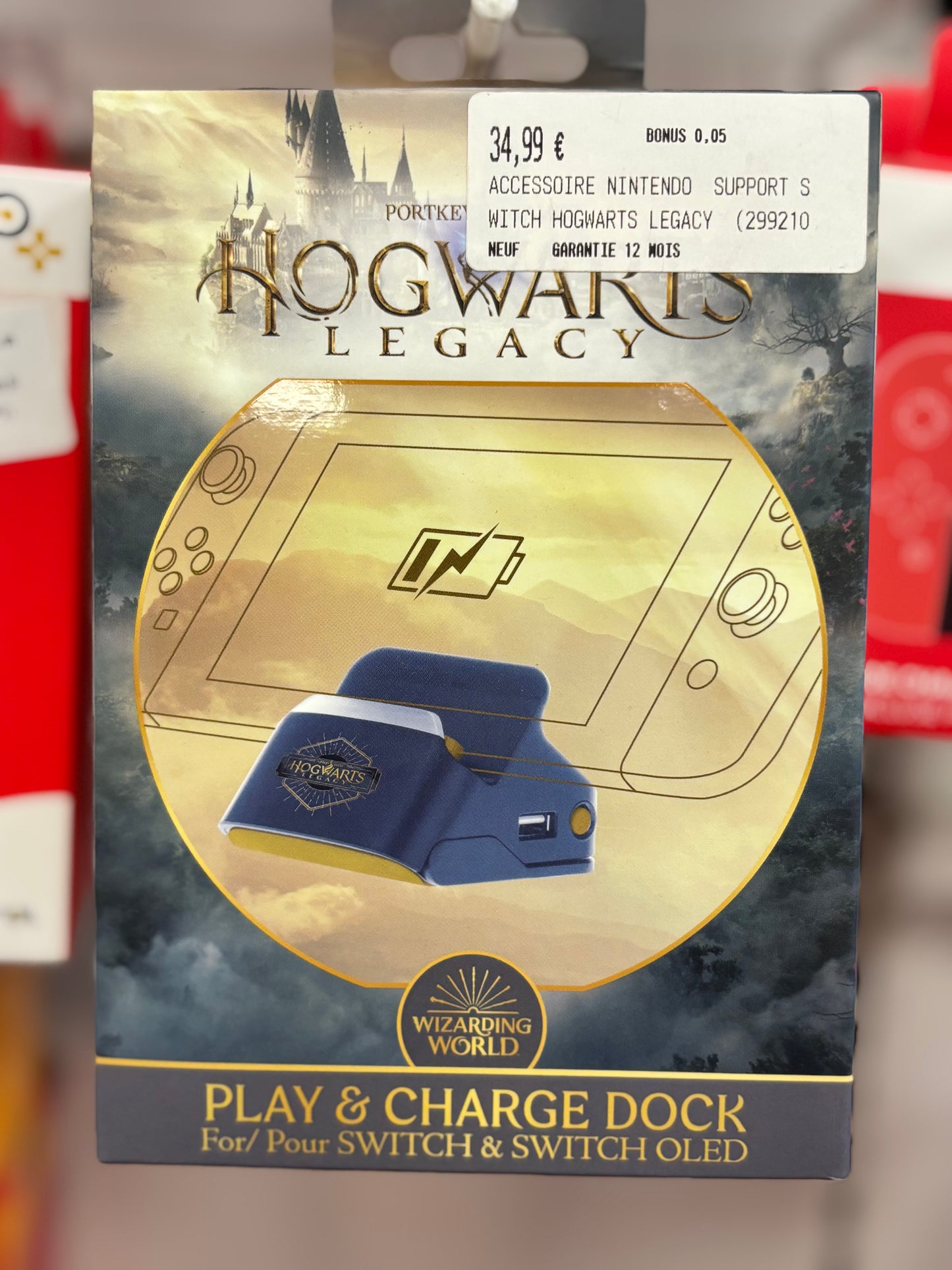 ACCESSOIRE NINTENDO SUPPORT SWITCH HOGWARTS LEGACY