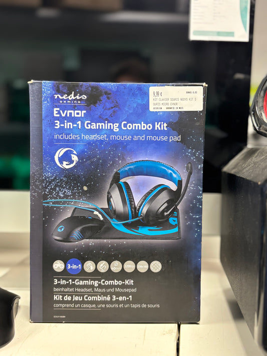 EVNOR 3-IN-1 GAMING COMBO KIT