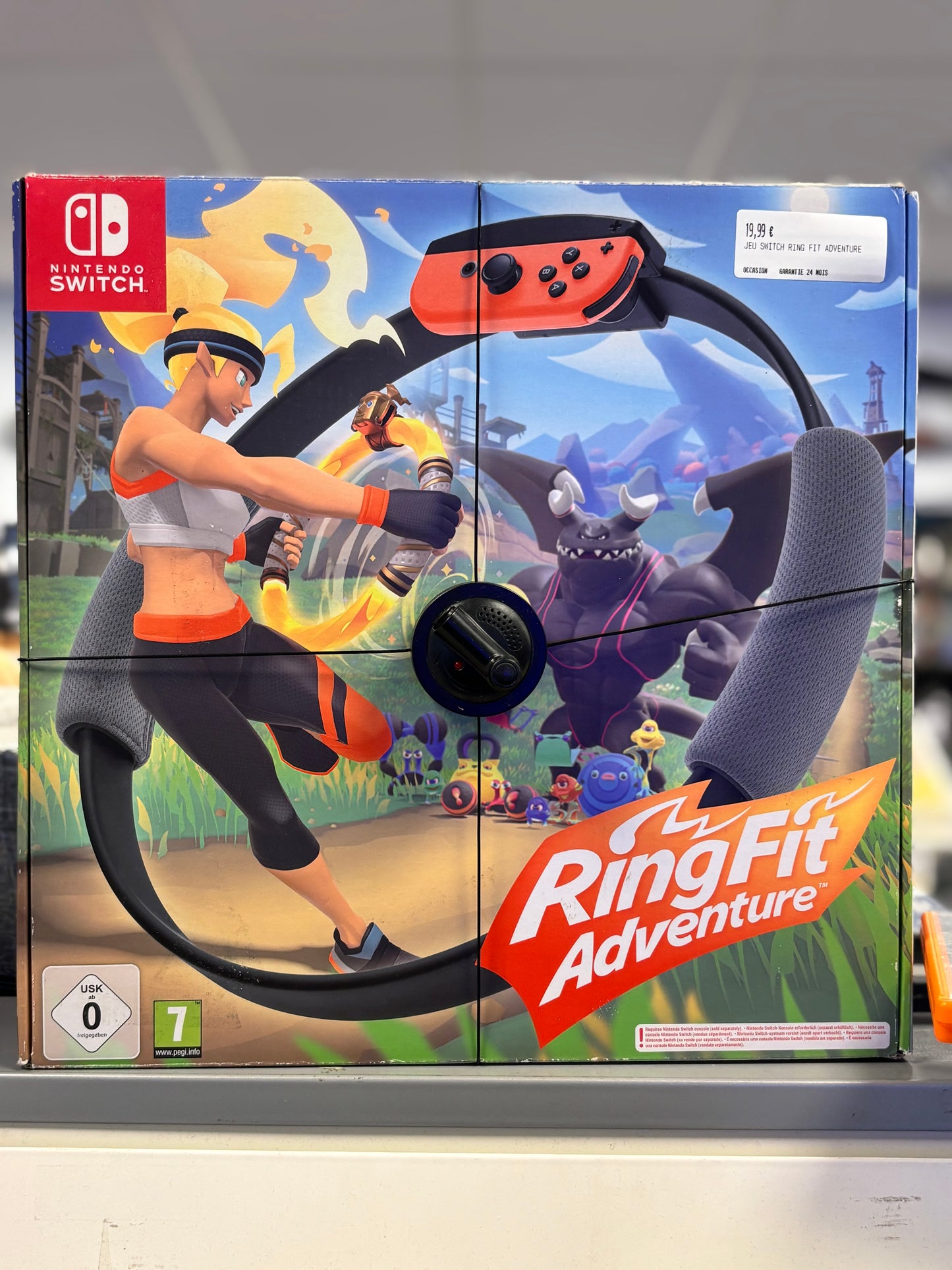 JEU SWITCH RING FIT ADVENTURE