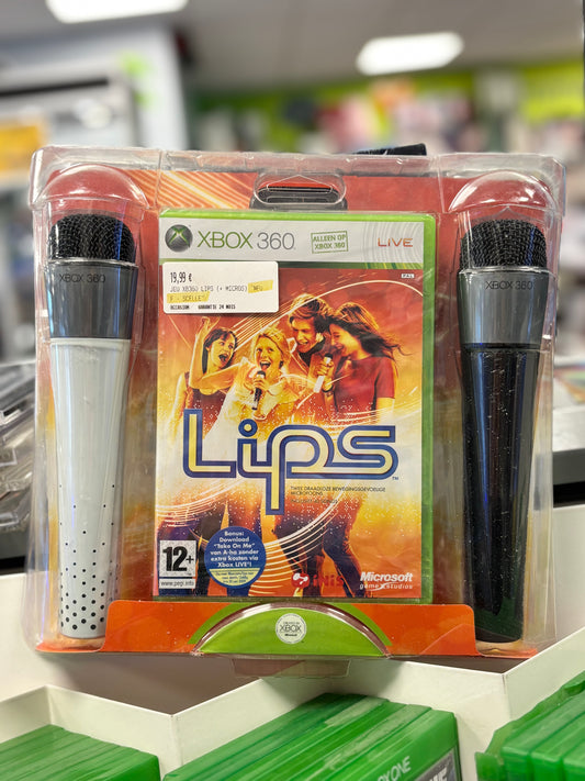 JEUX XB360 LIPS (+ MICROS)